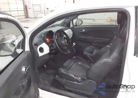 2012 Fiat 500 Lounge from USA, damaged, VIN 3C3CFFCR8CT226551